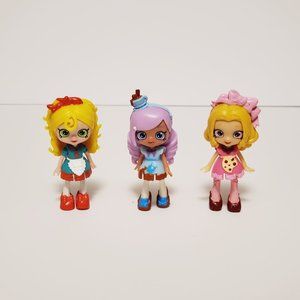 Shopkins Lot of 3 Mini Dolls